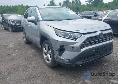 2019 Toyota Rav4 Hybrid Limited z USA, uszkodzony, nr VIN 2T3DWRFV1KW021896